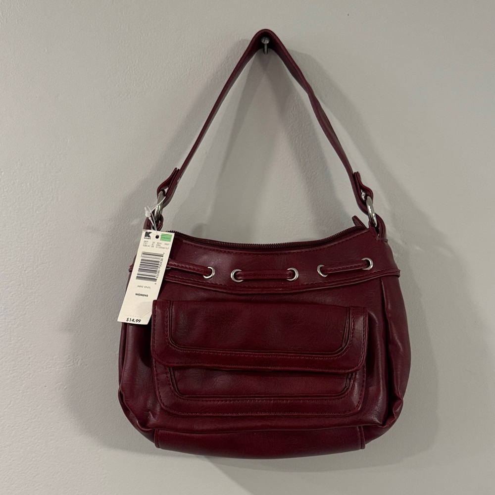 Chic Maroon Shoulder Bag